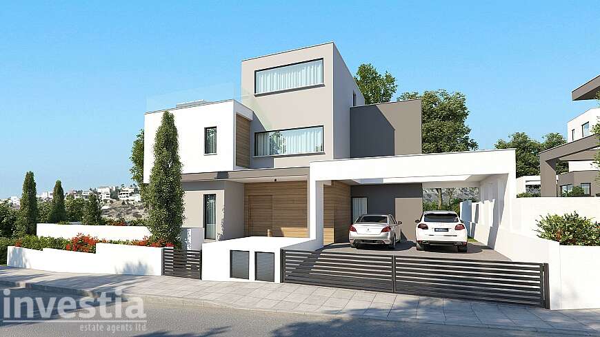 Modern Villas For Sale in Mouttayiaka, Limassol