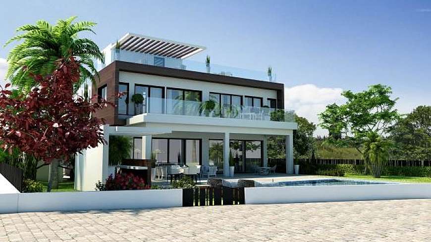 4 bdrm villa on the beach for sale/Dhekelia Road