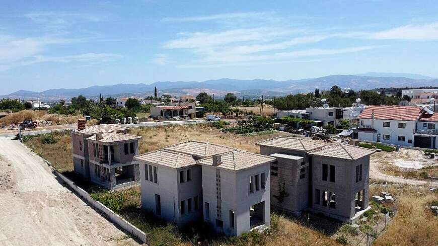 Incomplete residential development in Koili, Paphos