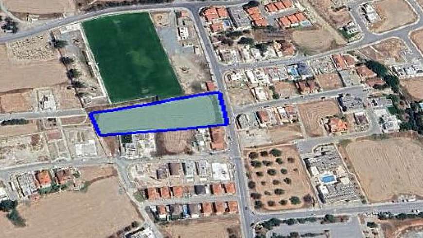 Livadhia,Larnaca land for sale with architects plans for 40 apartments.