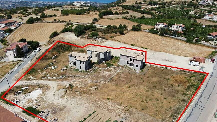 Incomplete residential development in Koili, Paphos