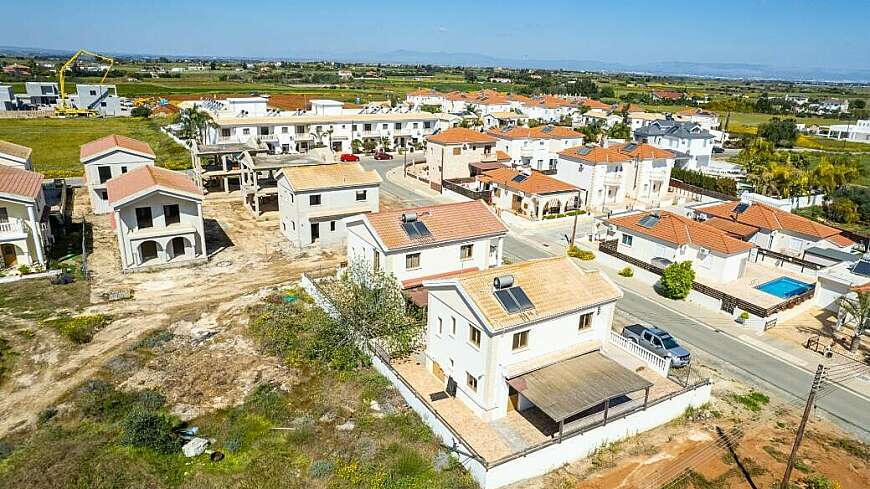 Incomplete residential development in Frenaros, Famagusta