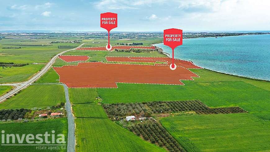 Beachfront land for sale/Softades