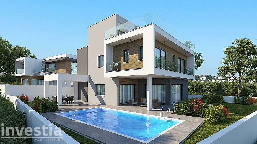Modern Villas For Sale in Mouttayiaka, Limassol