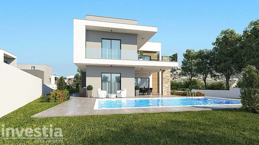 Modern Villas For Sale in Mouttayiaka, Limassol