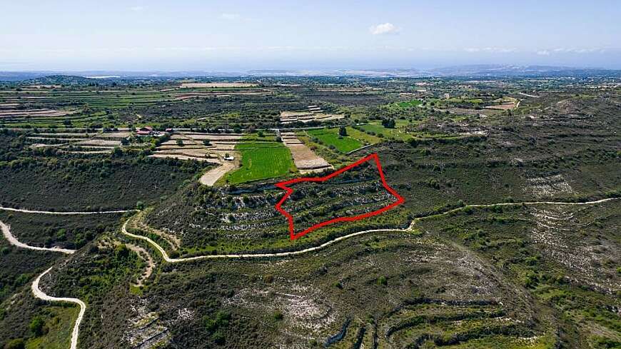 Agricultural field in Pachna, Limassol