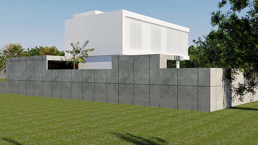 Plot with planning permit in Pyla,Larnaca for two houses.