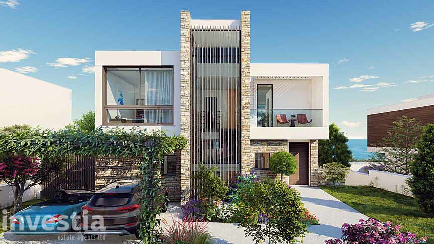 5 Bedroom Beachfront Villa in Paphos For Sale