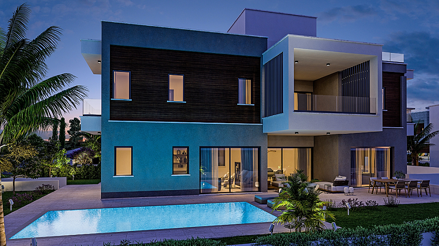 Modern 5 Beds Luxury Villas in Mouttagiaka, Limassol