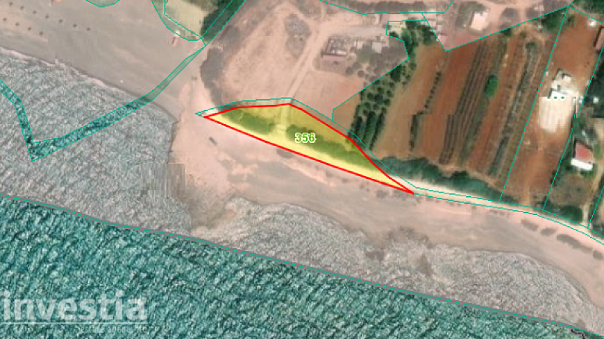 Beachfront land for sale/Ormidhia