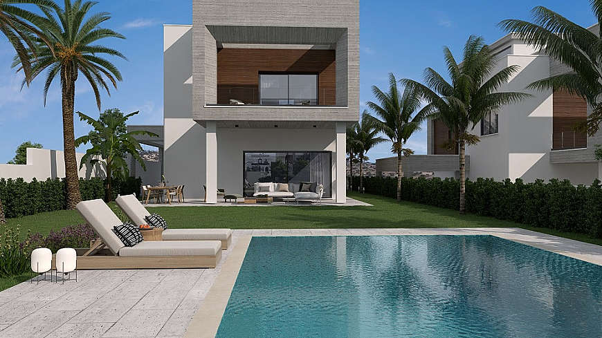 Modern 5 Beds Luxury Villas in Mouttagiaka, Limassol