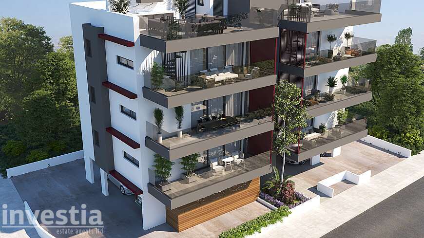 2 bdrm penthouse flats for sale/Livadhia