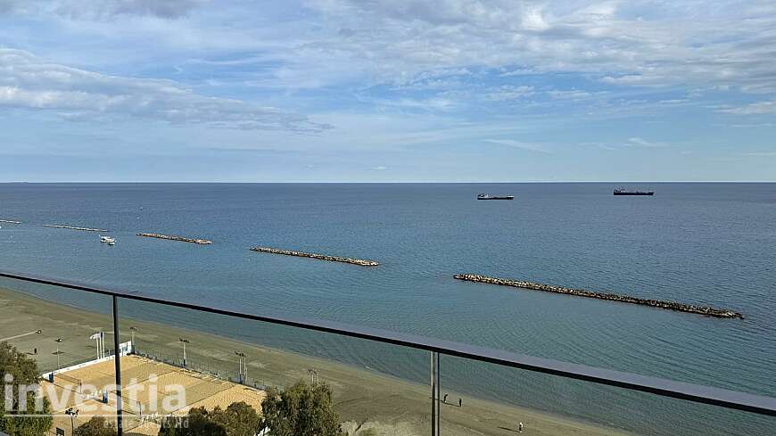 Beach front apartment for sale,Limassol seafront.