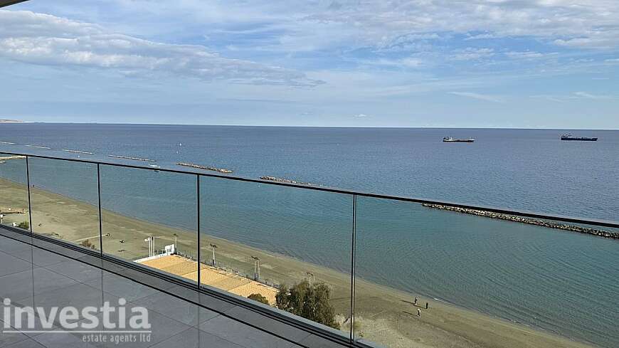 Beach front apartment for sale,Limassol seafront.