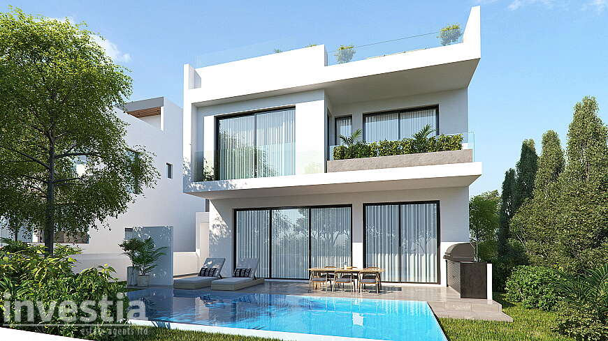 Contemporary Villas For Sale in Oroklini, Larnaca
