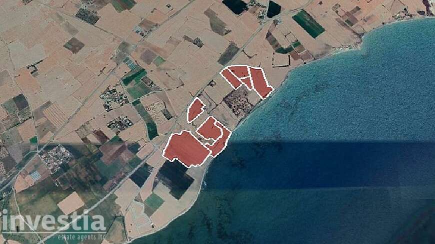 Beachfront land for sale/Softades