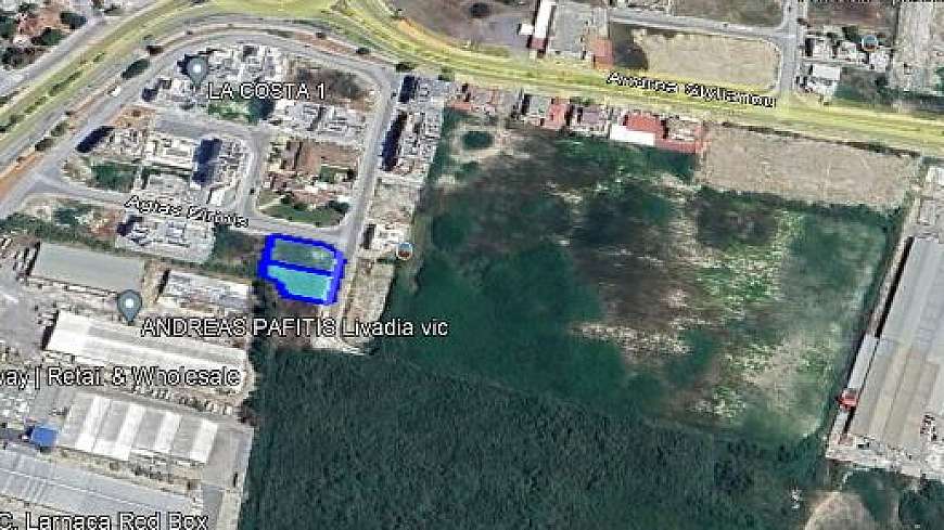 Two adjacent plots for sale -Livadia Larnaca-high density 150%.