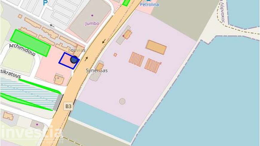 Prime plot for sale-main road Larnaca -Dhekelia(Livadia),opposite Land of tomorrow.
