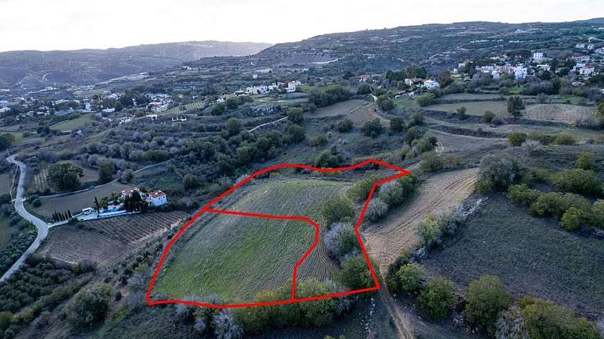 Shared residential fields in Stroumpi, Paphos