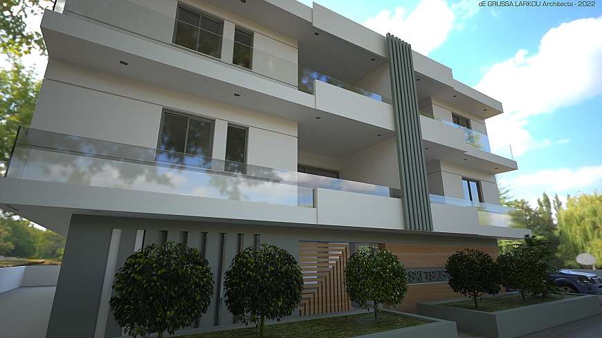 Plot for sale with building permit in place in Kiti,Larnaca.