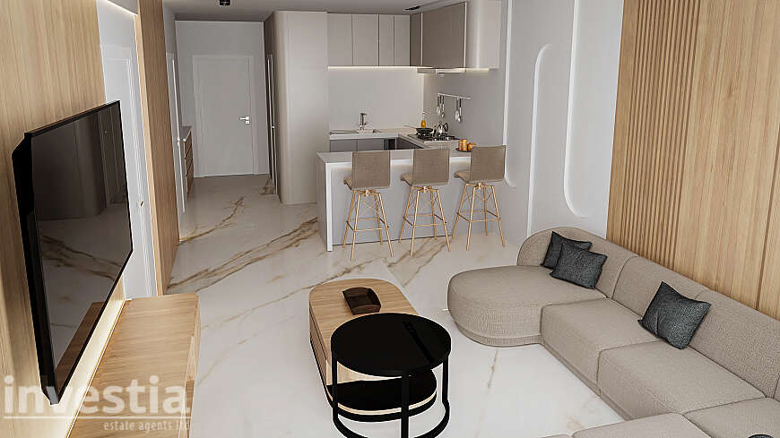 1 bdrm top floor flats for sale/Vergina