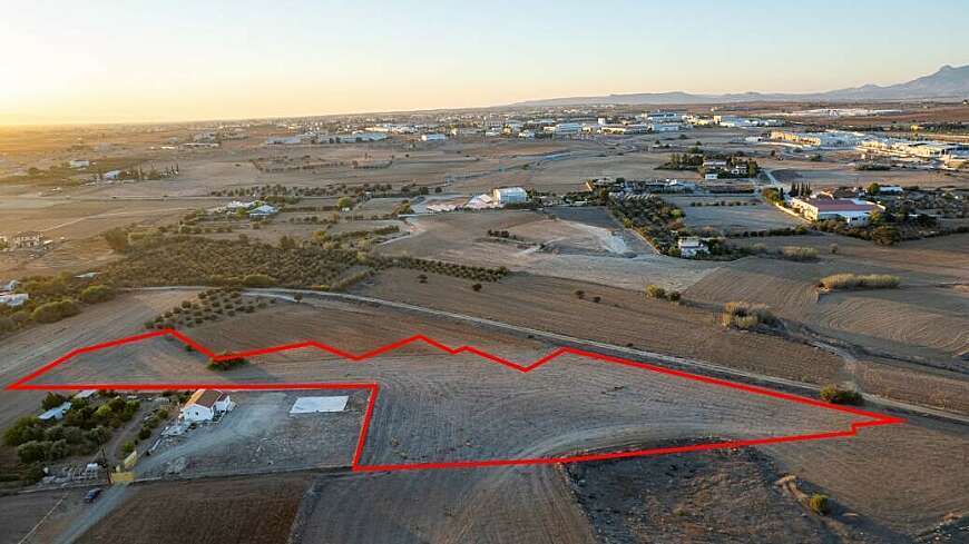 Agricultural field in Palaiometocho, Nicosia