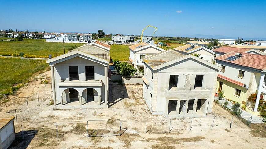 Incomplete residential development in Frenaros, Famagusta