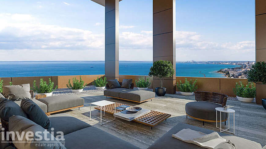 1-2-3-4 Luxury Bedroom Apartments – Coastal Living in Limassol's Most Iconic Tower