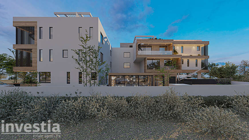Modern Apartment in Vergina, Larnaka with Private Jacuzzi, Pool & Gym Access