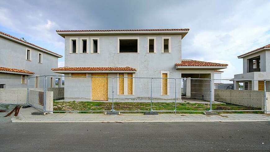 Incomplete house in Kalavasos, Larnaca