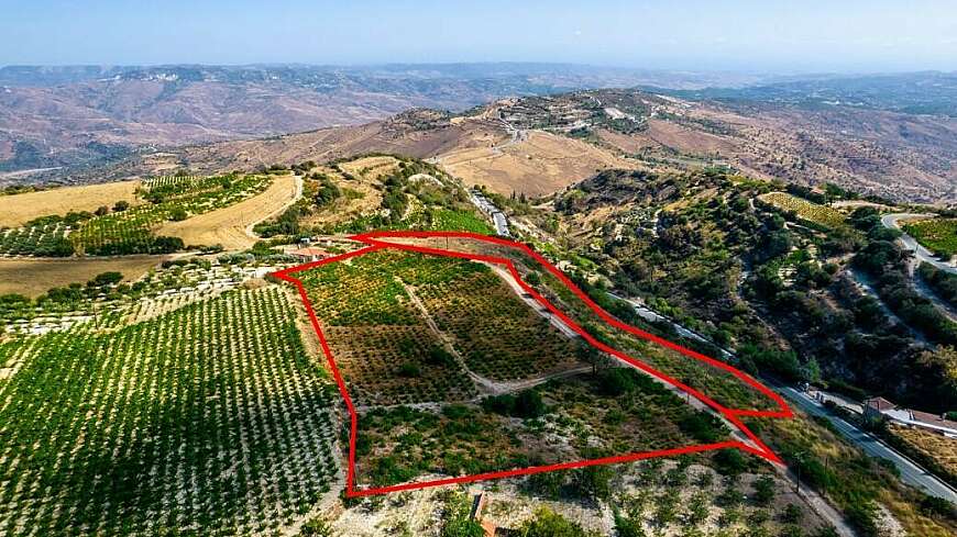 Shared residential fields in Statos, Paphos