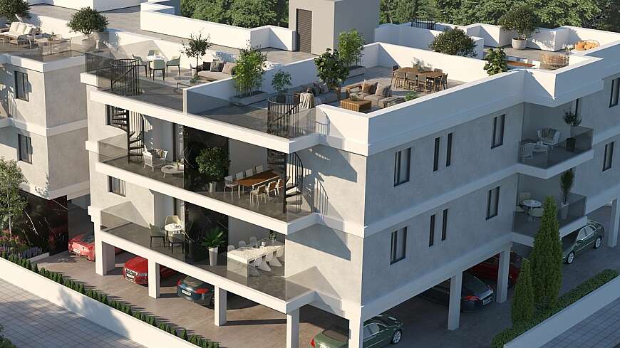 2 bdrm top floor apartments for sale/Sotira