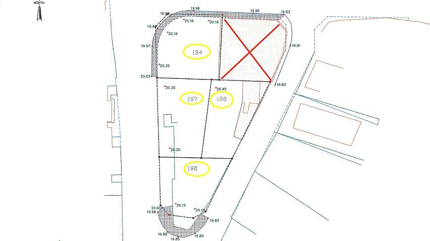 Plots for sale/Port area