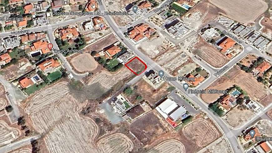 Plot  near Alexander College,Aradhippou,Larnaca.