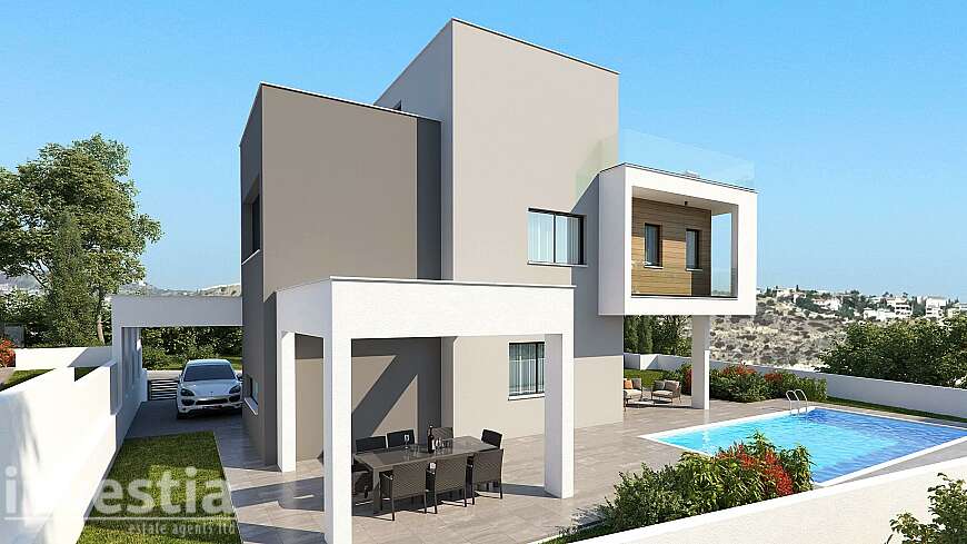 Modern Villas For Sale in Mouttayiaka, Limassol