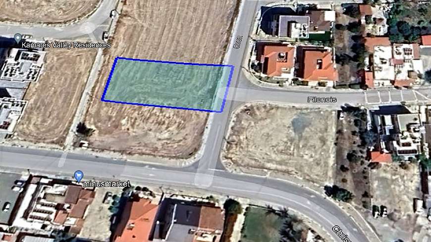 Large plot for sale Kamares -Cineplex Larnaca.