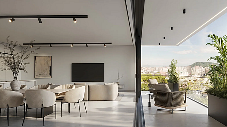 Luxury 2-Bedroom Penthouse with Roof Terrace in Mesa Geitonia, Limassol