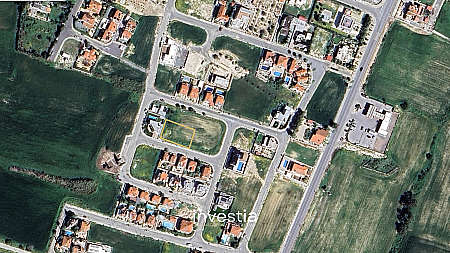 Plot with planning permit in Pyla,Larnaca for two houses.
