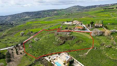 Shared residential field in Pano Arodes, Paphos