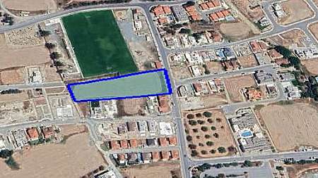 Livadhia,Larnaca land for sale with architects plans for 40 apartments.