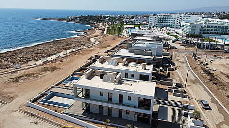 3 Bedroom Beachfront Villa in Paphos For Sale