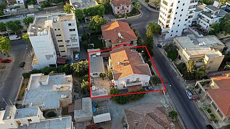 Building in a commercial plot in Agios Antonios, Nicosia