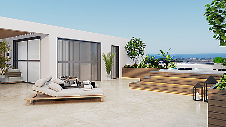 4+ Bedroom Penthouses with Resort Facilities in Paphos