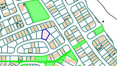 Large plot with ready building permit,Kamares heights,Larnaca.