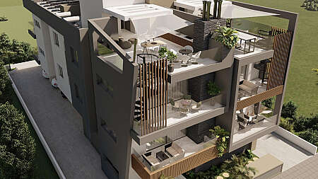 2 bdrm top floor apartment for sale/Larnaca
