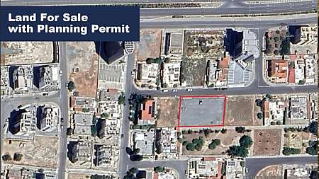 Land For Sale with Planning Permit/Limassol rd